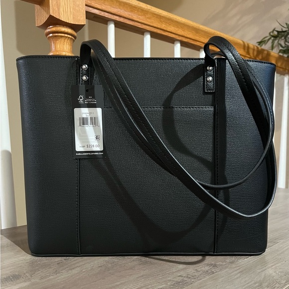 NWT Karl Lagerfeld Paris Tote Bag - Picture 2 of 7